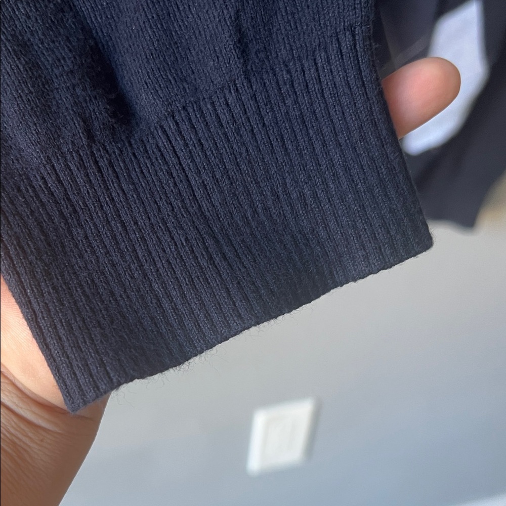 Argyle Sweater in Black and Gray - Picture 3 of 6